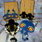 Made to Order K-Pop Demon Critters Dangle Tail & Earring Accessory Anime Cosplay