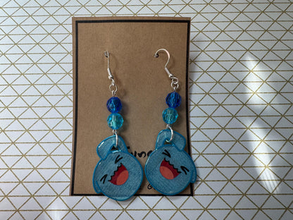 Made to Order - Poke Monster - Fish Hook Earrings - Set 05