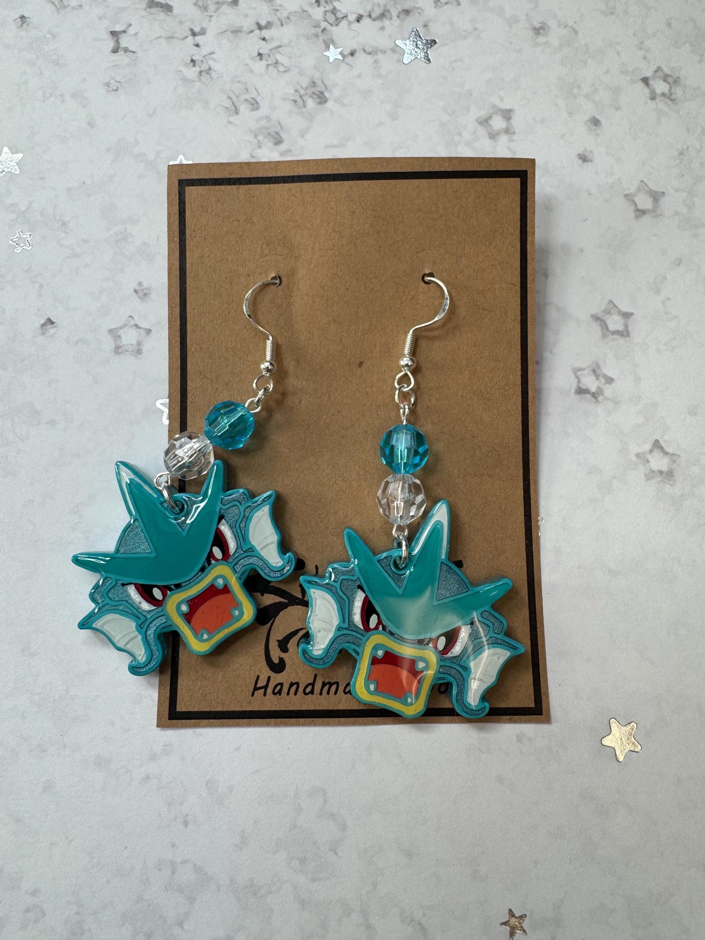 Made to Order - Poke Monster - Fish Hook Earrings - Set 10