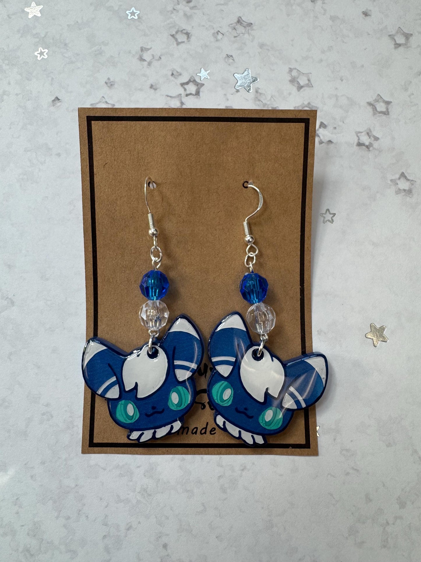 Made to Order - Poke Monster - Fish Hook Earrings - Set 10