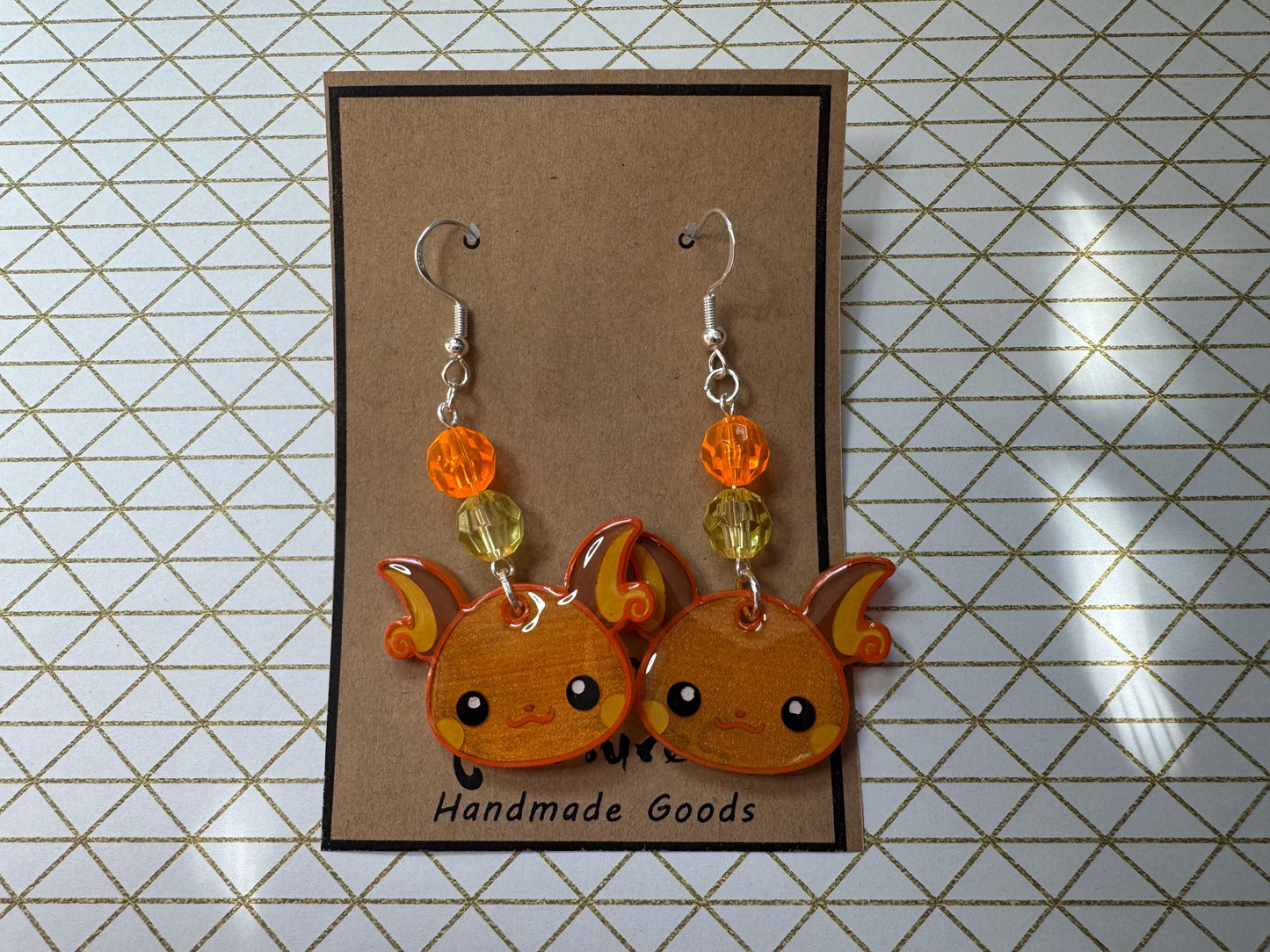Made to Order - Poke Monster - Fish Hook Earrings - Set 05