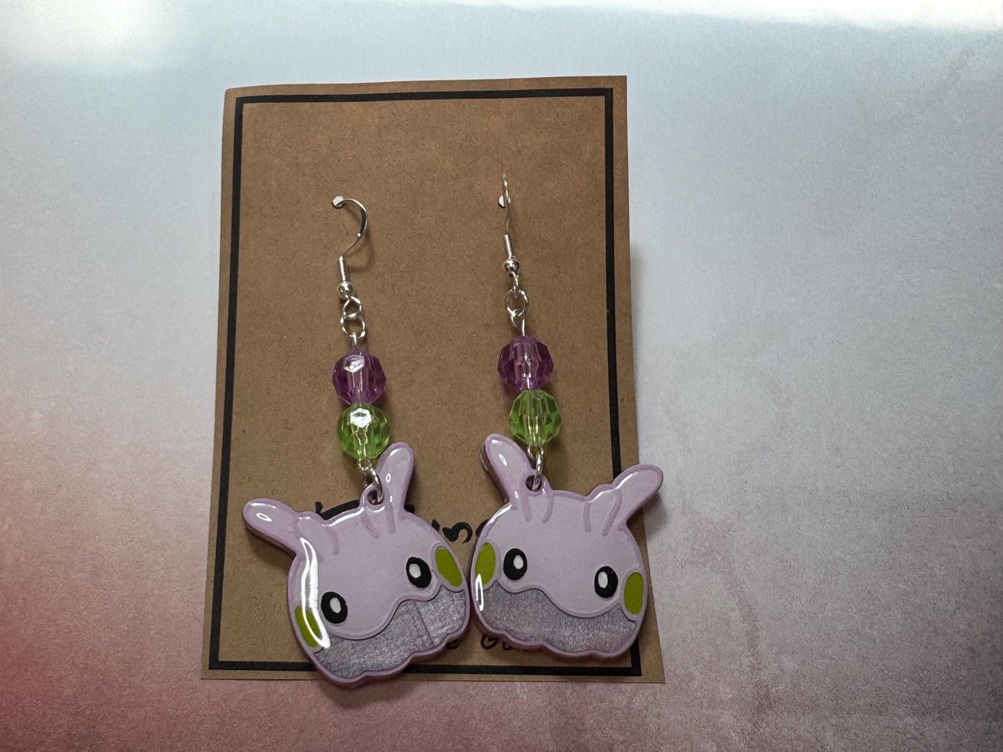 Made to Order - Poke Monster - Fish Hook Earrings - Set 08