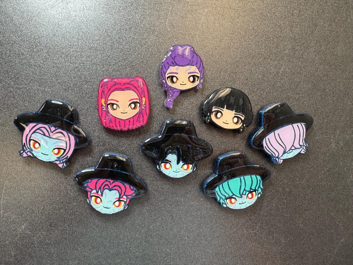 Made to Order Chibi Faces K-Pop Stars & Demons Accessory Anime Cosplay