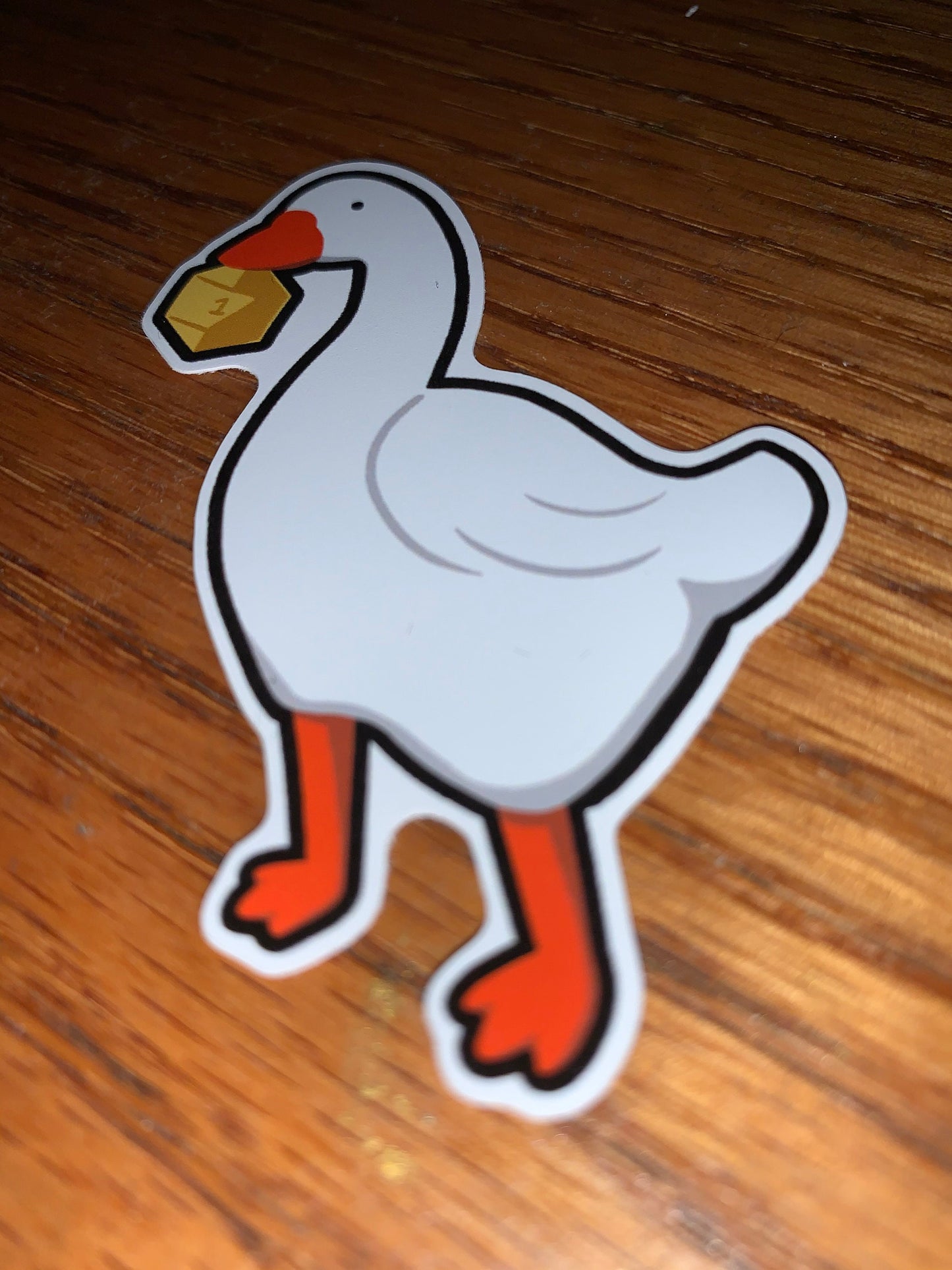 Untitled Dice Goose Sticker