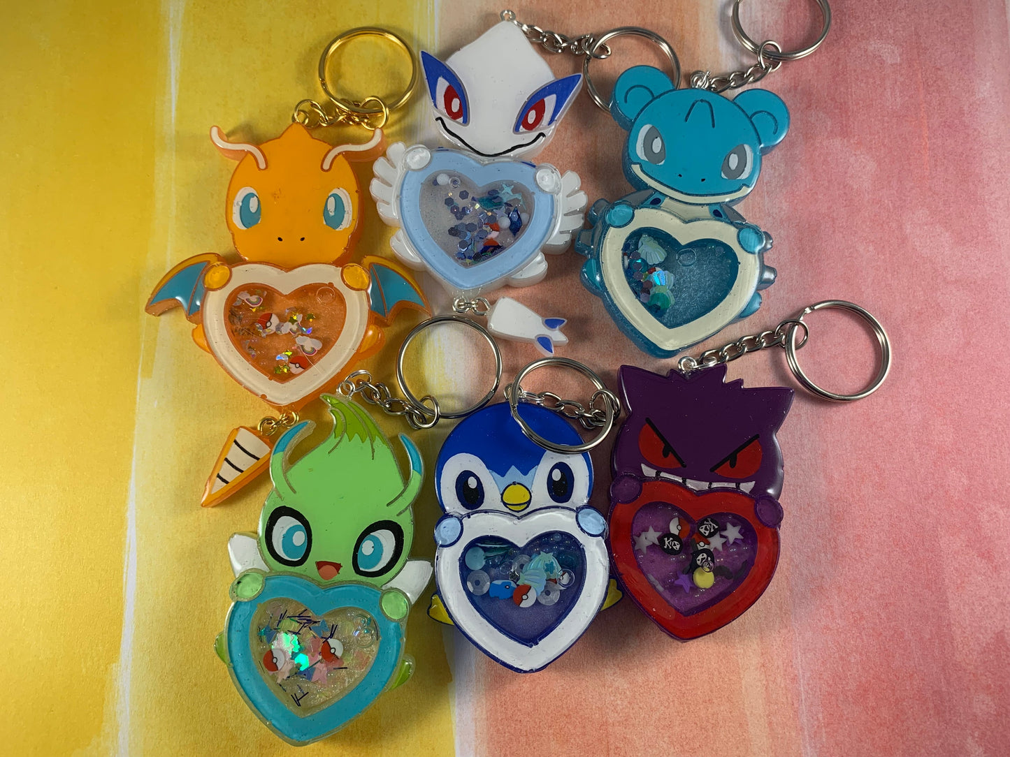 Made to Order - Pokemon Set 2 Heart Shaker