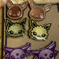 Made to Order - Eeveelution Stud Earrings Set of 9