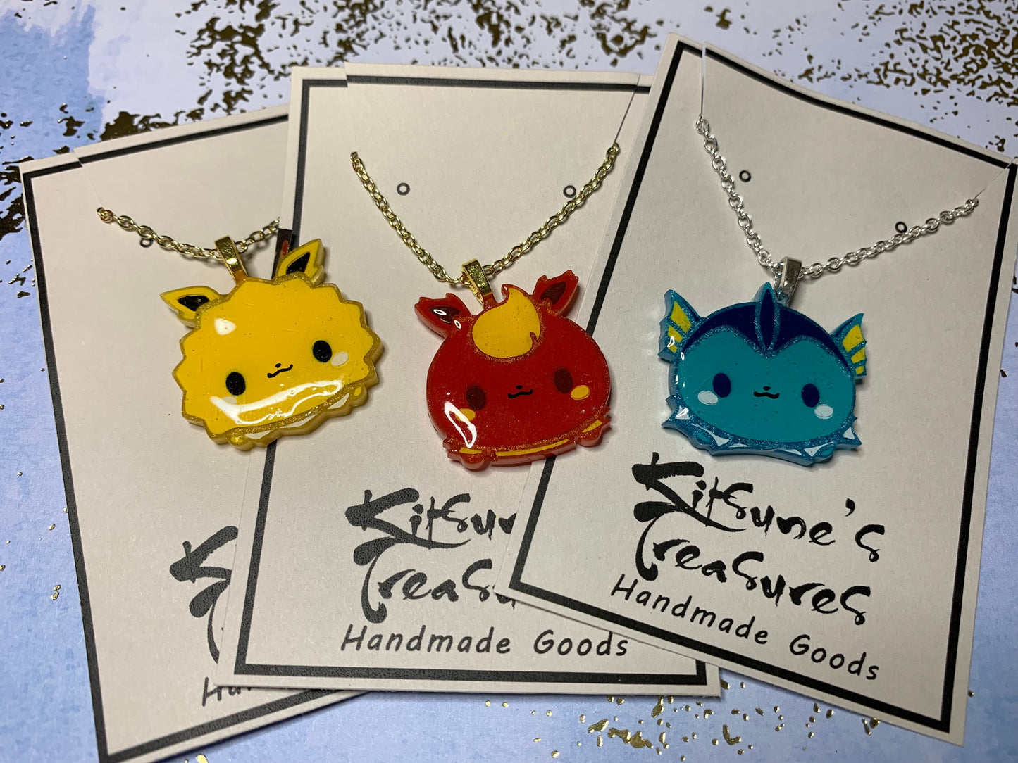 Made to Order - Eeveelution Tsum Necklaces