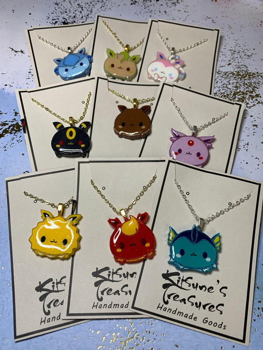 Made to Order - Eeveelution Tsum Necklaces