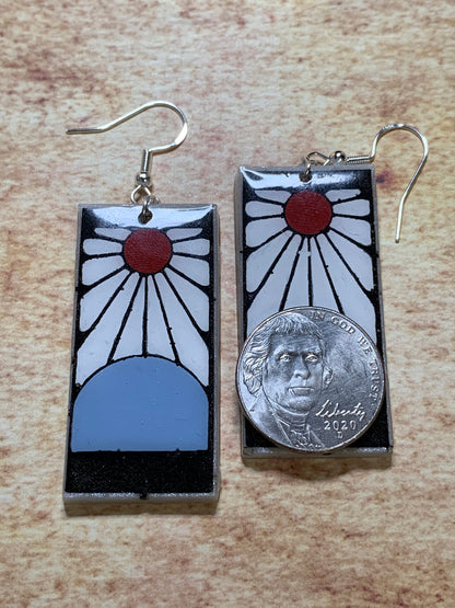 Made to Order - Brother Hanafuda - Fish Hook Earrings