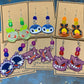 Made to Order - Pokemon Fish Hook Earrings Set 2