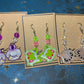 Made to Order - Pokemon Fish Hook Earrings Set 3