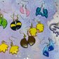 Made to Order - Eeveelution Tail Fish Hook Earrings