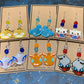 Made to Order - Pokemon Fish Hook Earrings Set 2