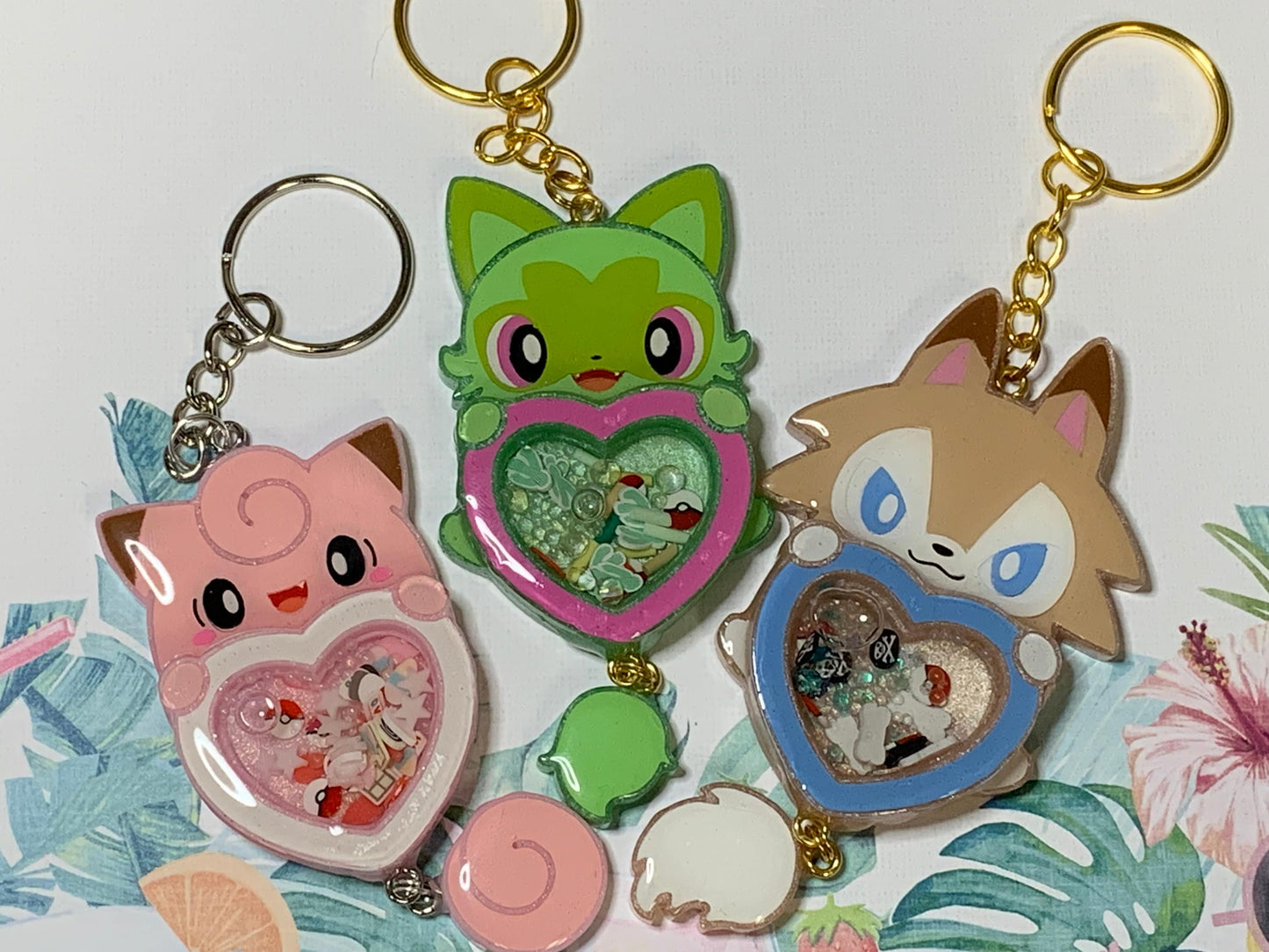 Made to Order - Pokemon Set 3 Heart Shaker