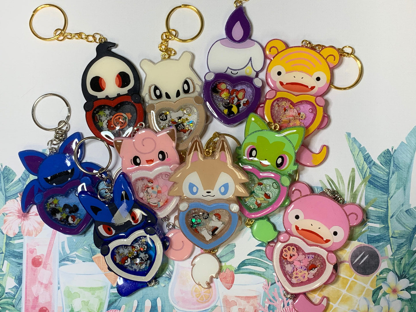 Made to Order - Pokemon Set 3 Heart Shaker