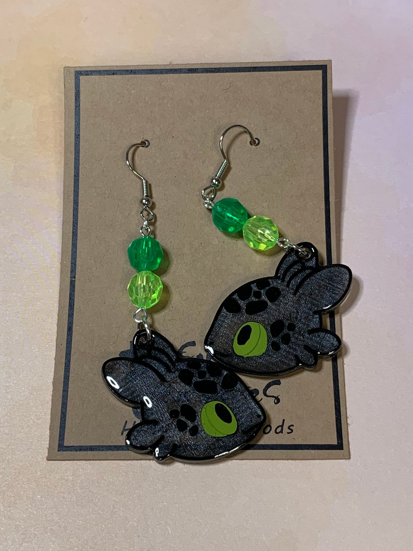 Made to Order - Dragon Training Fish Hook Earrings