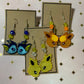 Made to Order - Eeveelution Side Fish Hook Earrings