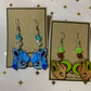 Made to Order - Eeveelution Side Fish Hook Earrings