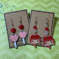 Made to Order - Chainsaw Man Fish Hook Earrings