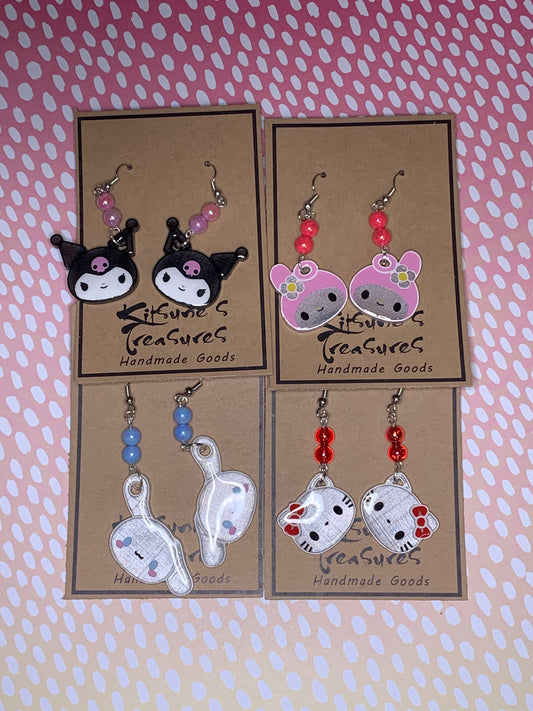 Made to Order - Hello Kitty Earrings Set 1