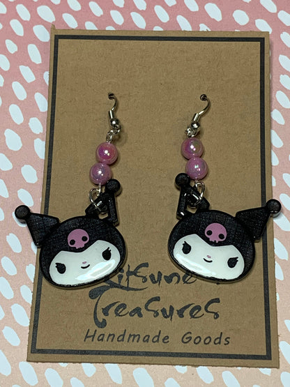 Made to Order - Kitty & Friends - Fish Hook Earrings - Set 01